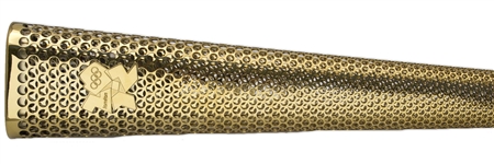Olympic Torch Used in 2012 London Summer Games
